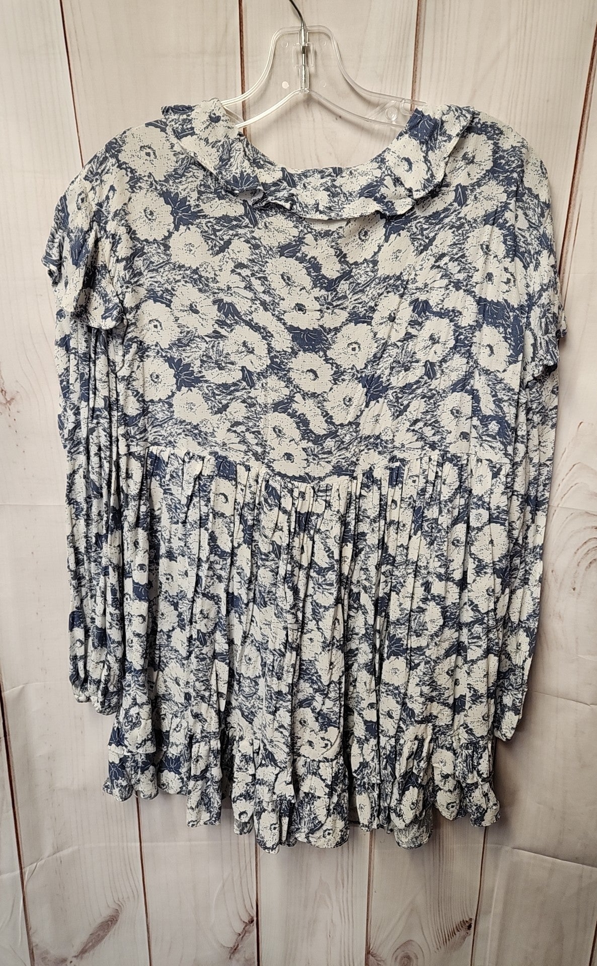Rachel Zoe Women's Size S Blue Floral Dress
