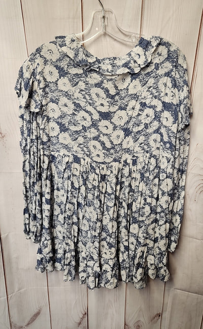 Rachel Zoe Women's Size S Blue Floral Dress