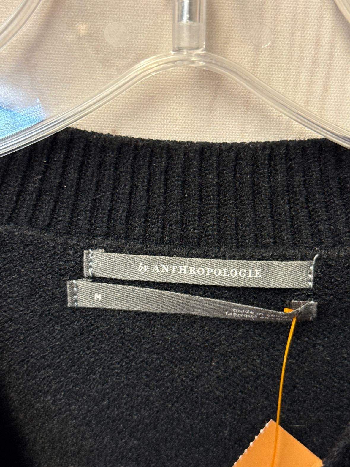 Anthropologie Women's Size M Black Sweater