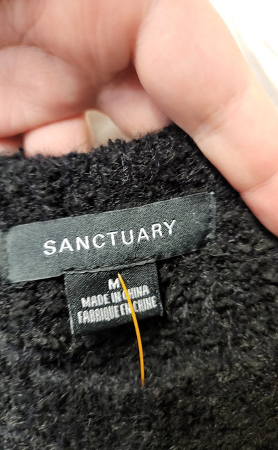 Sanctuary Women's Size M Black Sweater