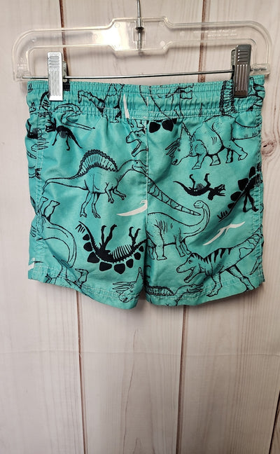 Carters Boy's Size 2 Green Swim Trunks