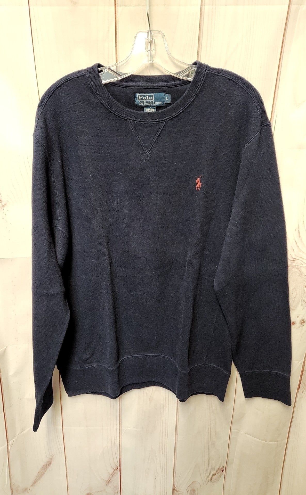 Polo by Ralph Lauren Men's Size M Navy Sweatshirt
