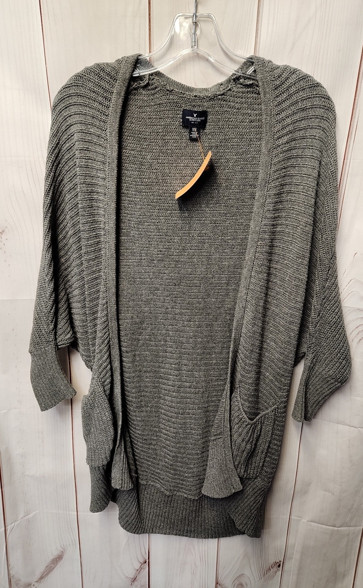 American Eagle Women's Size XS/S Gray Cardigan