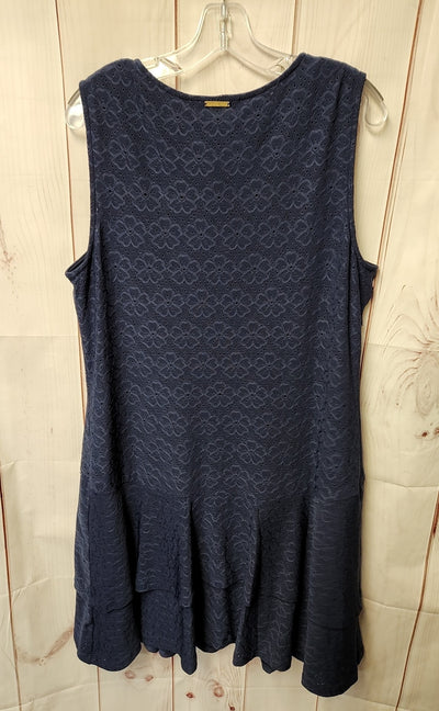 Michael Kors Women's Size XL Navy Dress
