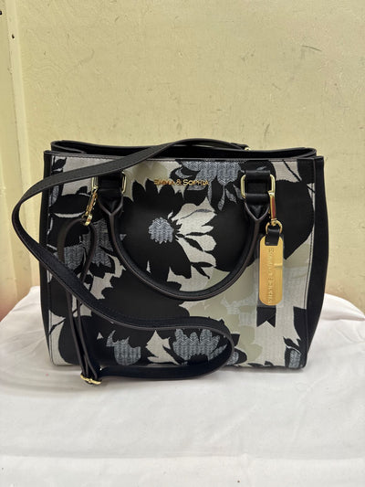 Emma & Sophia Black & White Purse Bag