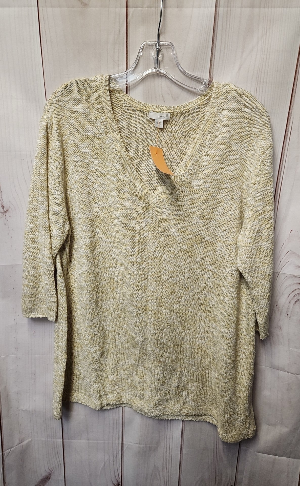 Pure Jill Women's Size L Beige Sweater