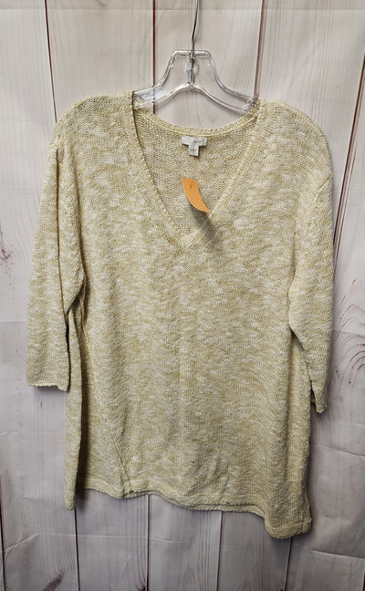 Pure Jill Women's Size L Beige Sweater
