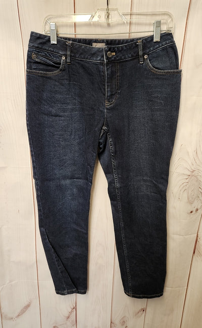 J Jill Women's Size 28 (5-6) Blue Jeans Ankle