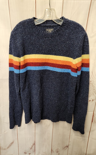 Abercrombie & Fitch Men's Size L Navy Sweater