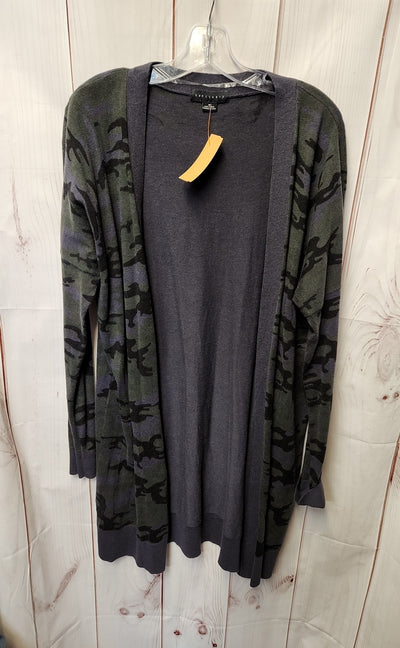 Sanctuary Women's Size M Gray Camo Cardigan