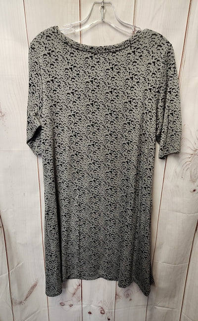 Jasmine & Juliana Women's Size L Gray Dress
