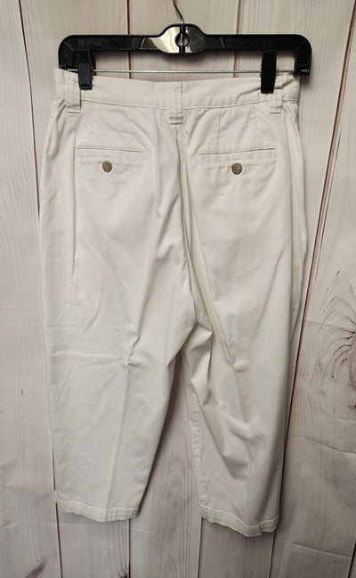 Lee Women's Size 8 White Capris