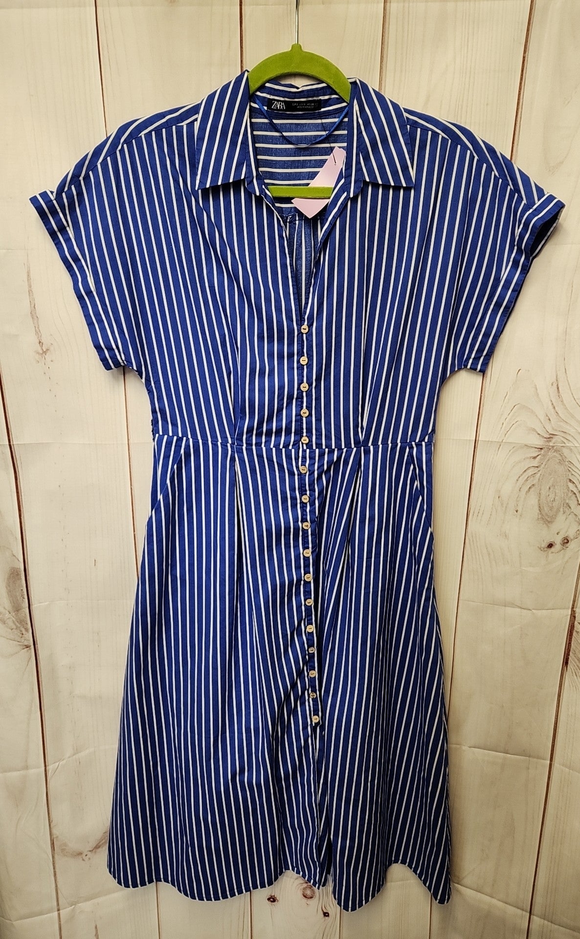 Zara Women's Size S Blue Dress