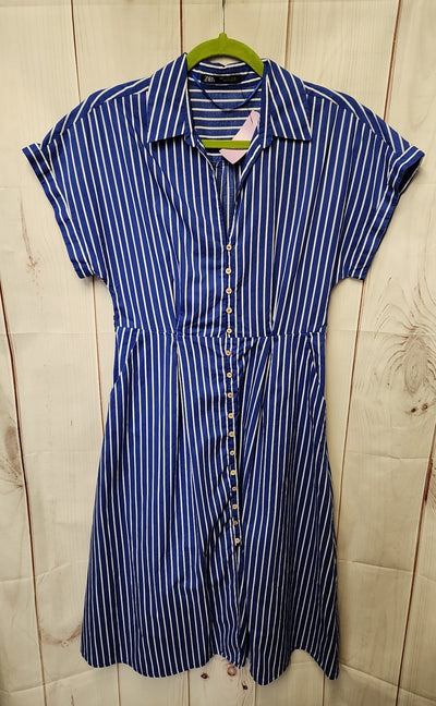 Zara Women's Size S Blue Dress
