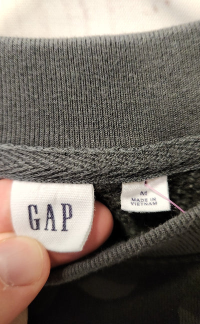 Gap Women's Size M Gray Camo Sweatshirt