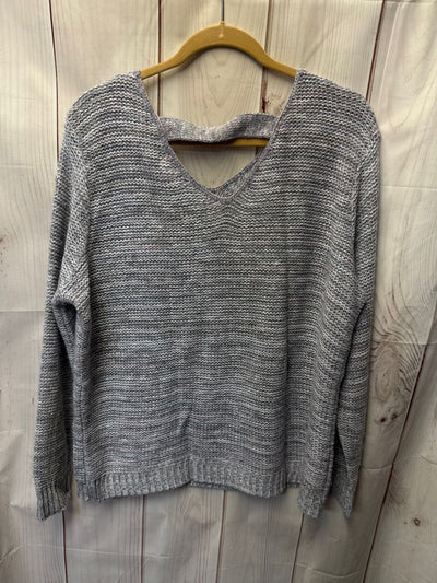 Evri Women's Size 2X Blue Sweater