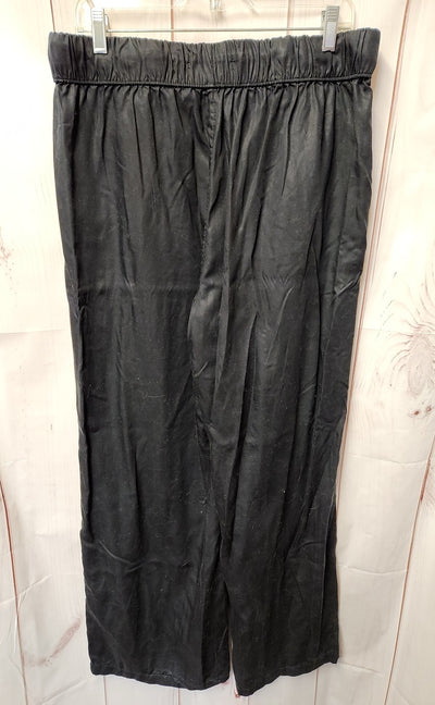 So Women's Size XL Black Pants High Rise Wide Leg