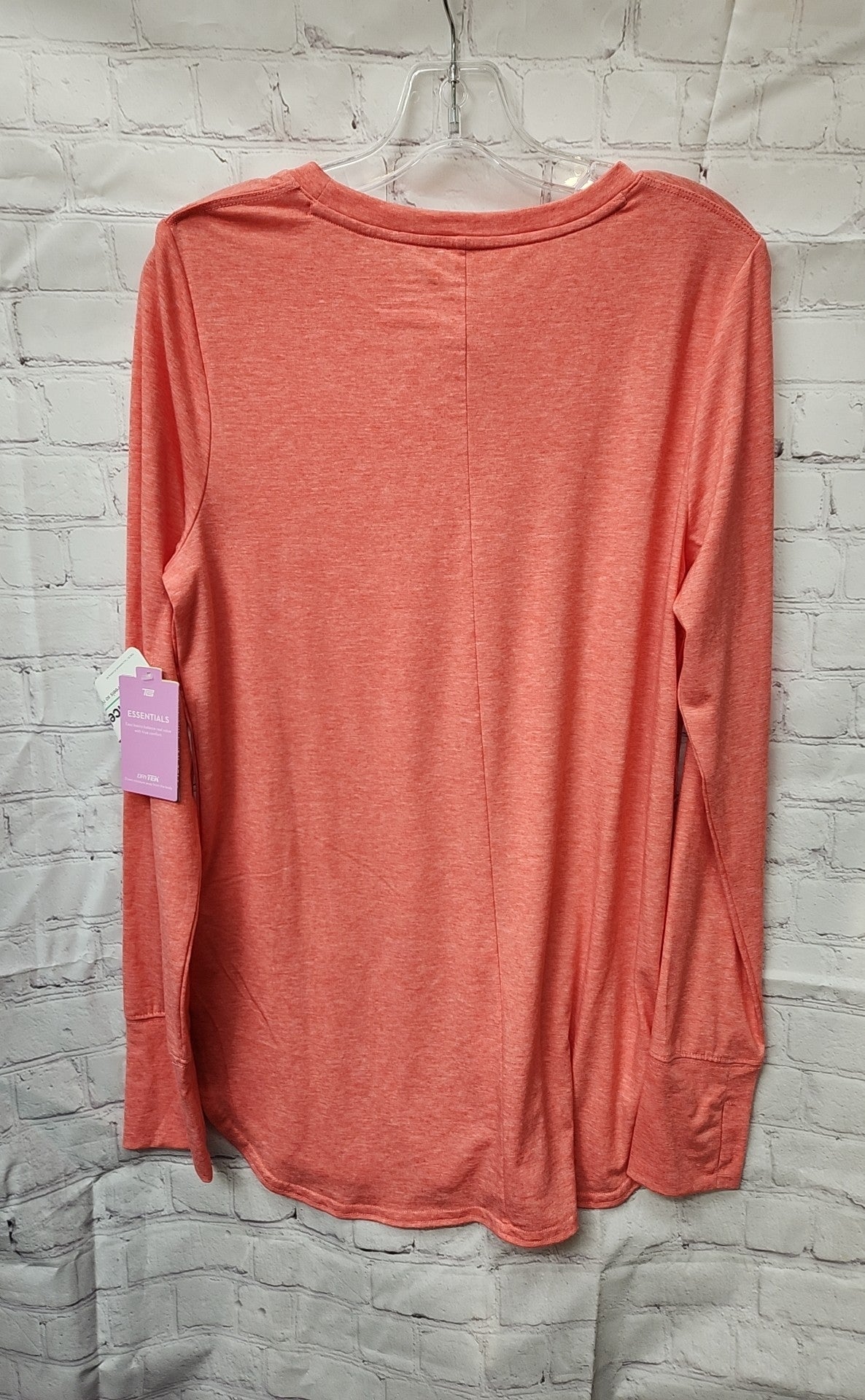 NWT Tek Gear Women's Size M Pink Long Sleeve Top