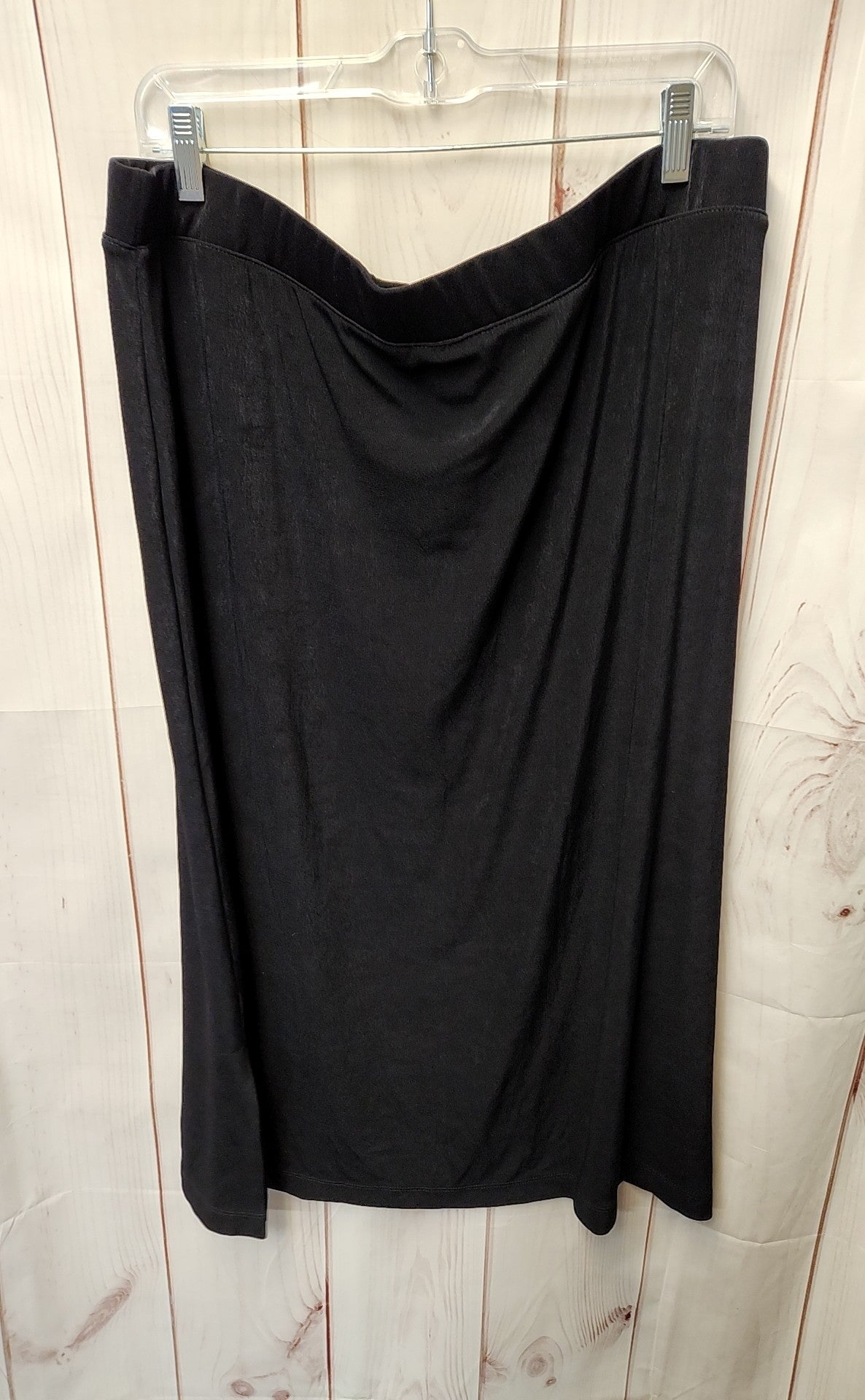 Chico's Travelers Women's Size 3 = US XL Black Skirt