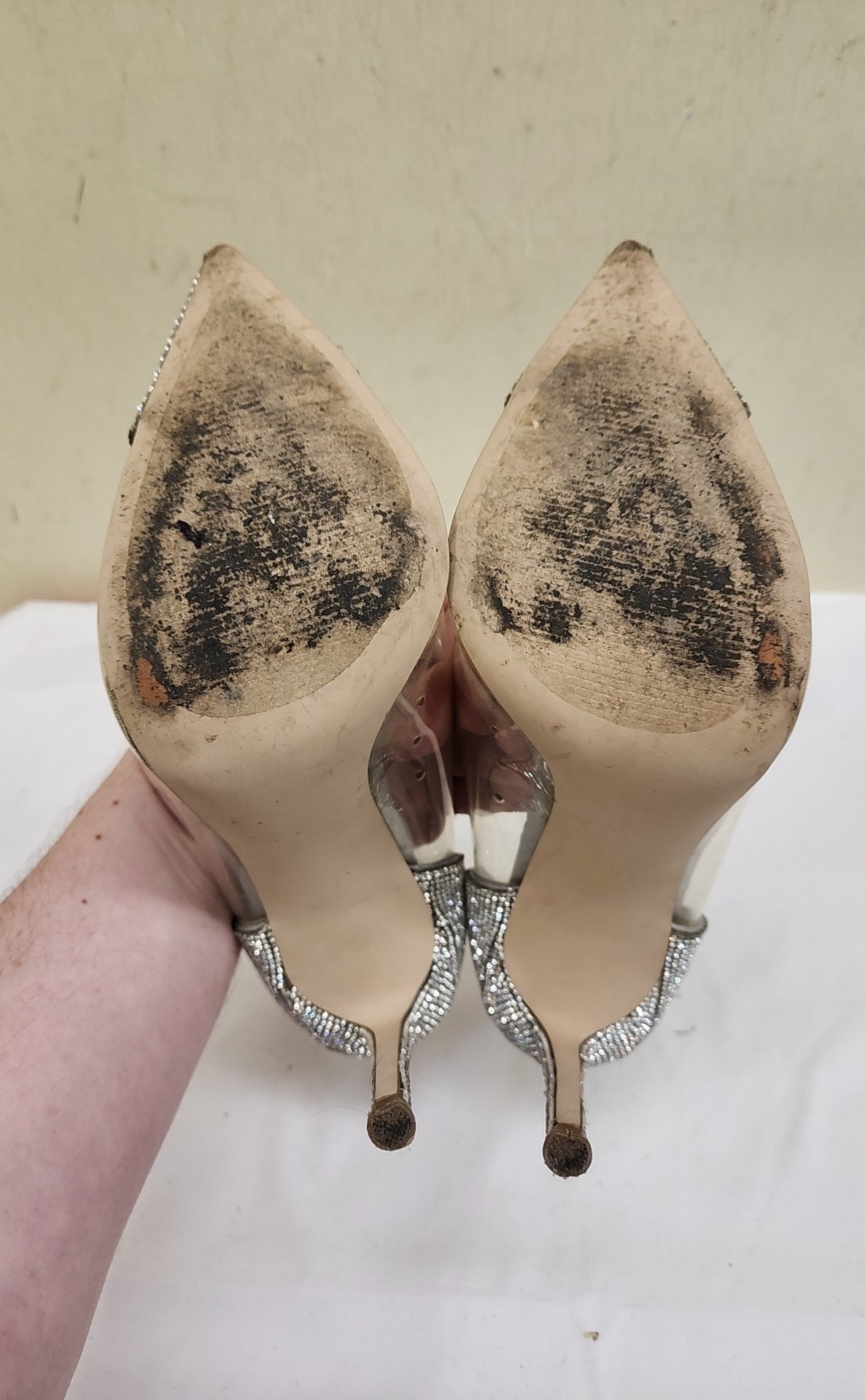 Steve Madden Women's Size 9 Silver Pumps Shoes