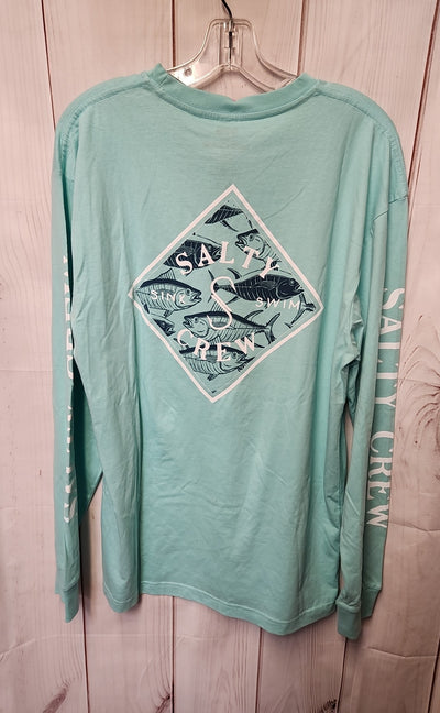 NWT Salty Crew Men's Size L Green Shirt