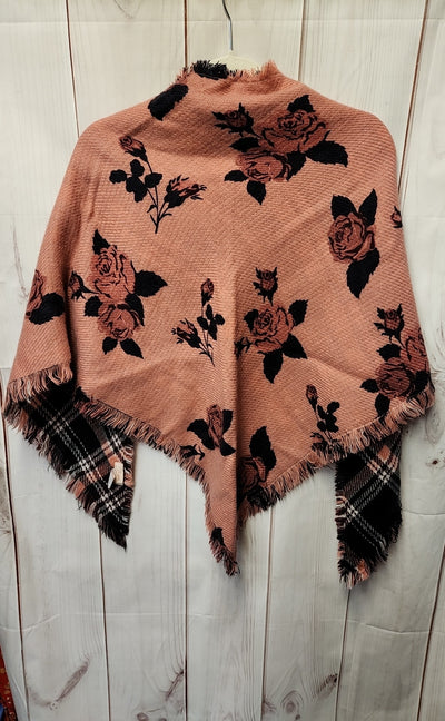 Candies Women's Size One Size Pink Floral Shawl