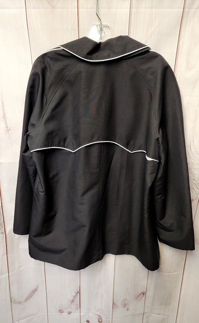 Chaps Women's Size XL Petite Black Coat