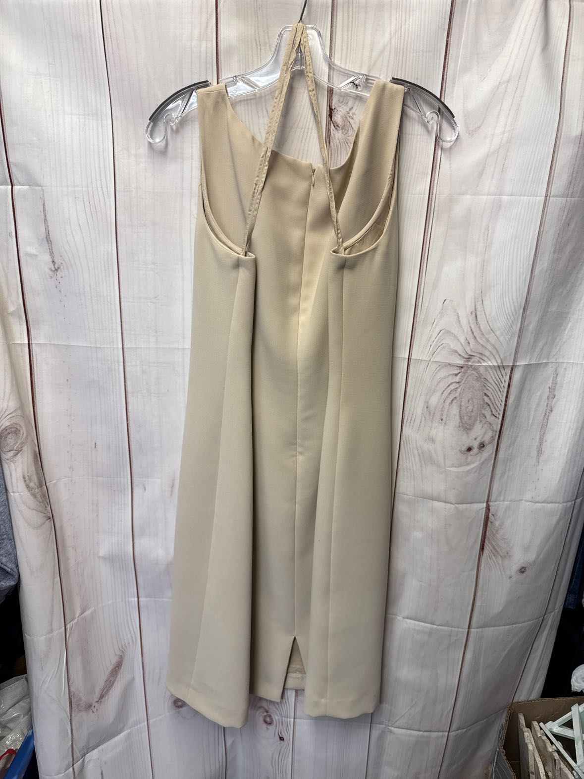 Tahari Women's Size 16 Beige Dress