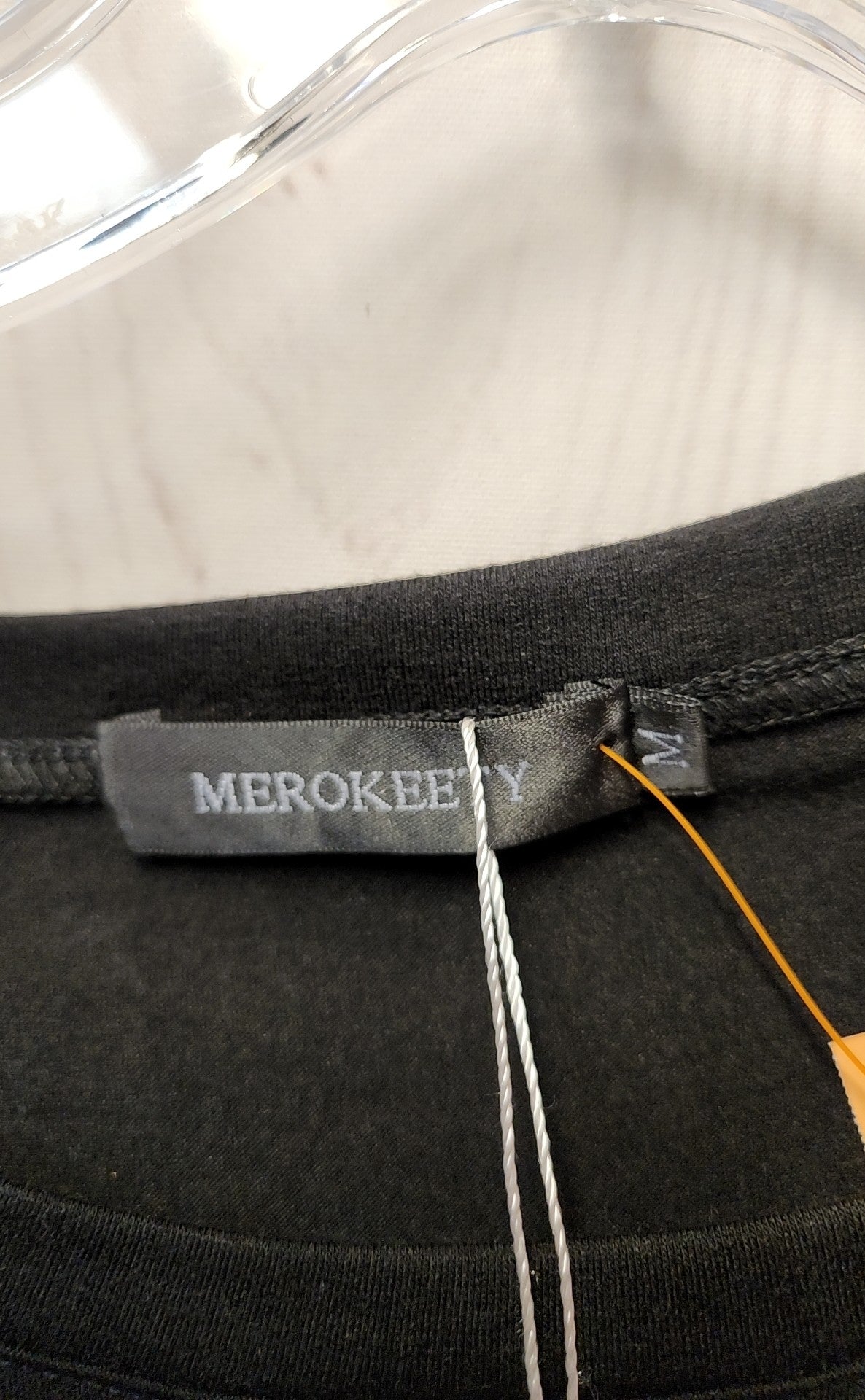 NWT Merokeety Women's Size M Black Dress
