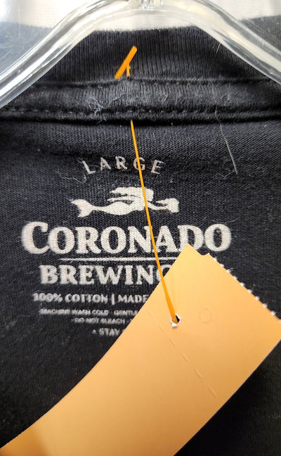 Coronado Brewing Co. Men's Size L Black Shirt