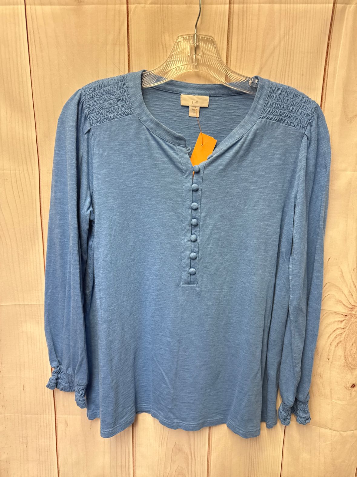 J Jill Women's Size XS Blue Long Sleeve Top
