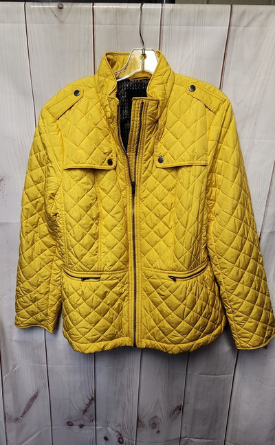 Talbots Women's Size XL Yellow Jacket
