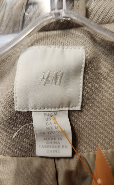 H&M Women's Size M Beige Coat