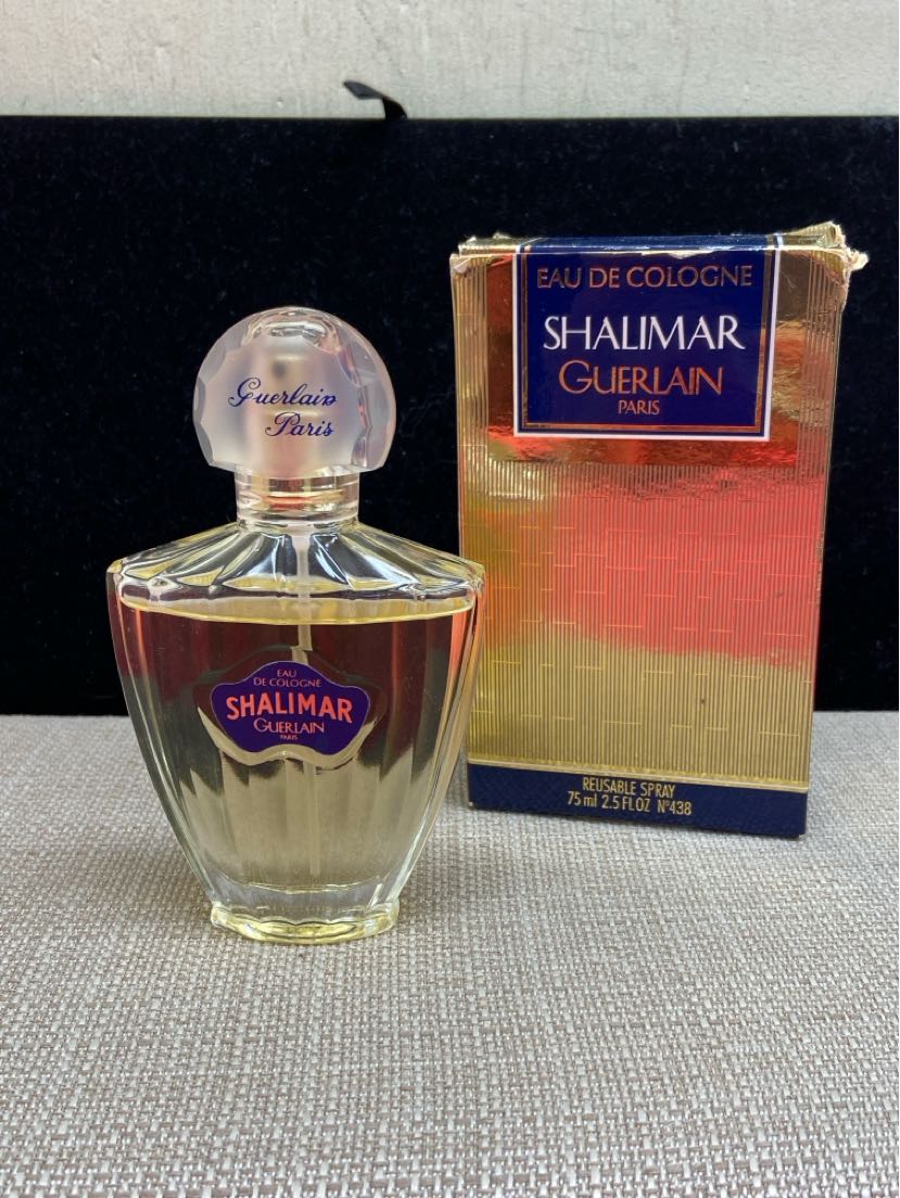 Shalimar By Guerlain Paris 2.5oz Eau De Cologne Perfume Cosmetic 8/10 full
