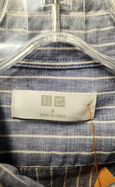 Uniqlo Men's Size M Blue Shirt