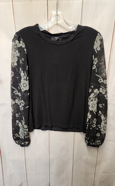 Tahari Women's Size S Black Long Sleeve Top