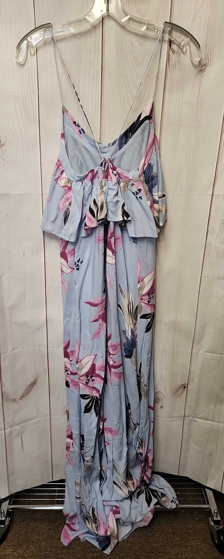 Oneill Women's Size S Blue Floral Dress