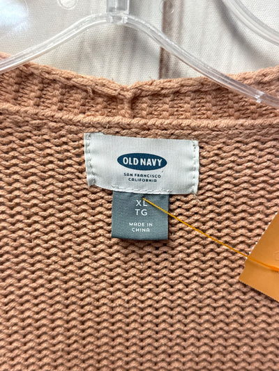 Old Navy Women's Size XL Pink Cardigan