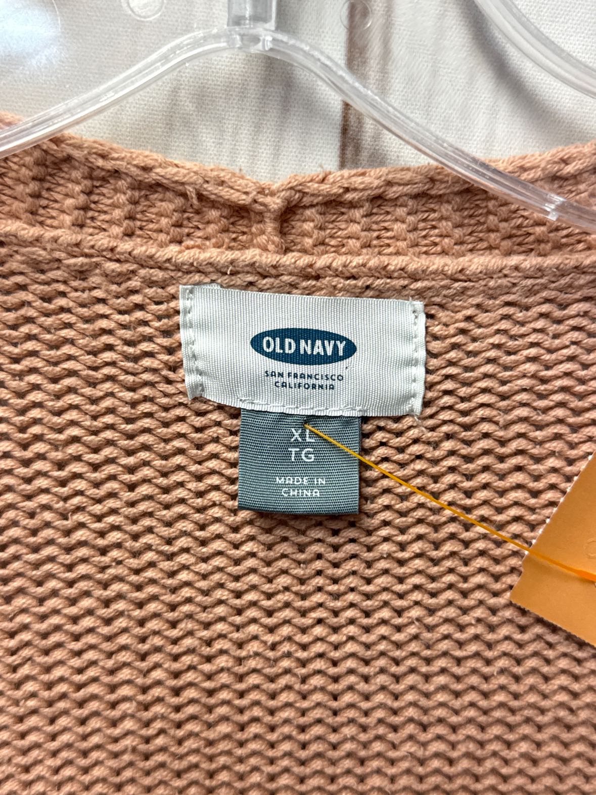 Old Navy Women's Size XL Pink Cardigan