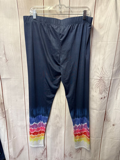 Feeling Proud Women's Size XXL Blue Leggings