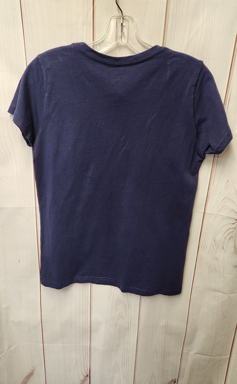 Cuffy's Women's Size S Navy Short Sleeve Top