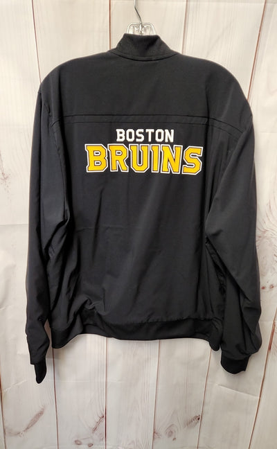 Boston Bruins NHL Adidas Men's Size XL Black Jacket