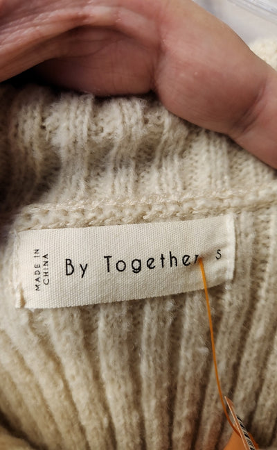 By Together Women's Size S Beige Sweater