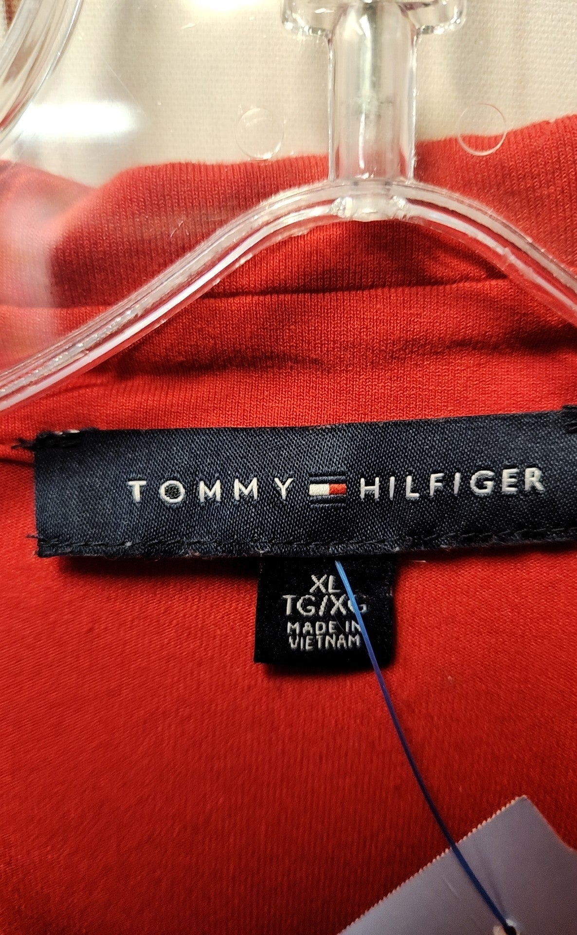 Tommy Hilfiger Women's Size XL Red Long Sleeve Top