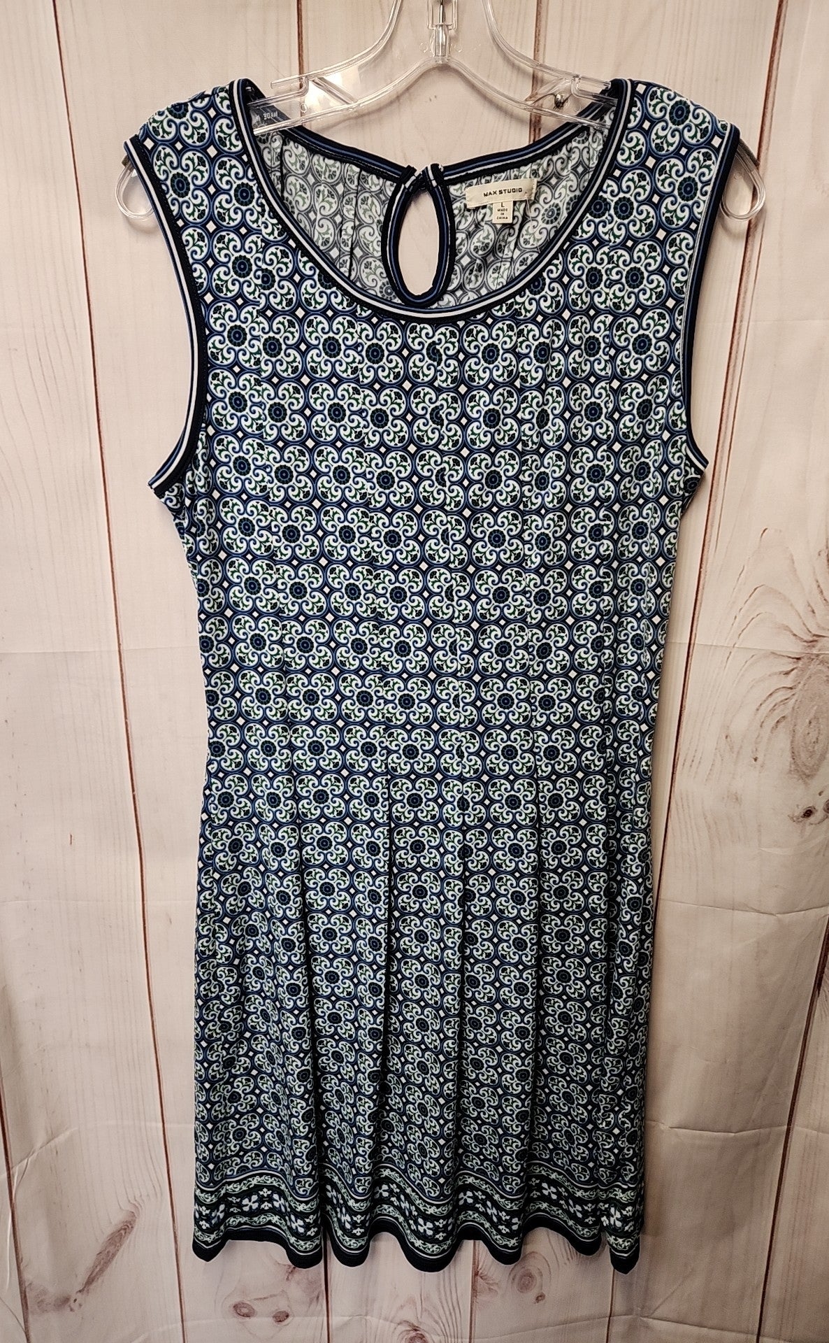 Max Studio Women's Size L Blue Dress