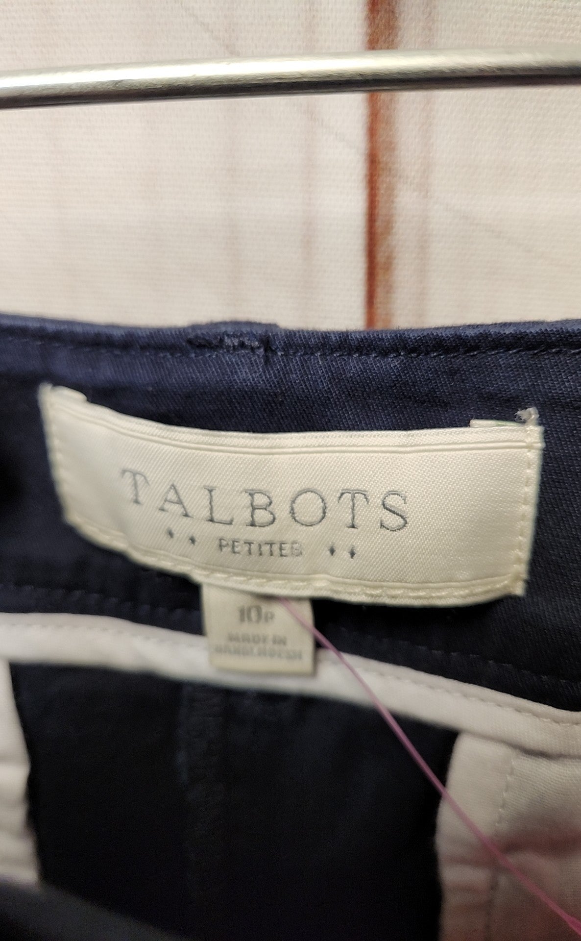 Talbots Women's Size 10 Petite Navy Shorts