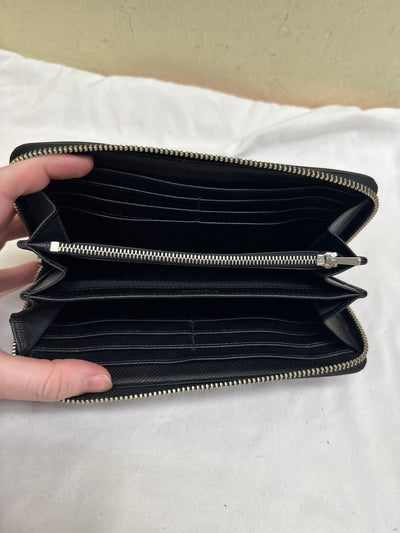Coach Black Leather Wallet
