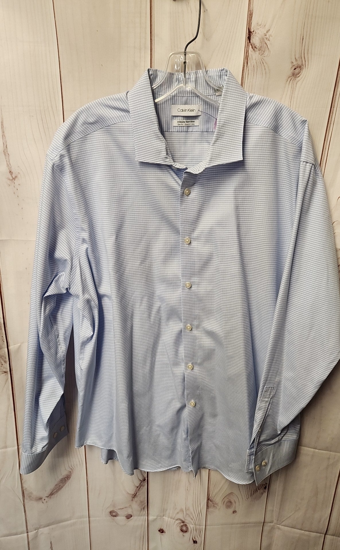 Calvin Klein Men's Size 1XL Blue Shirt