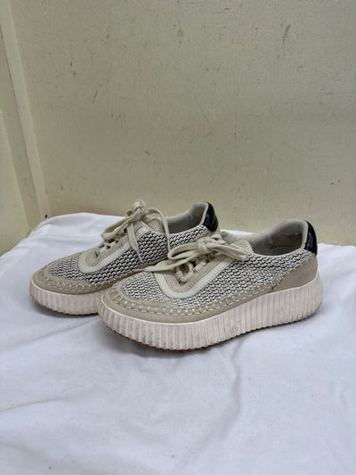 Dolce Vita Women's Size 7-1/2 Tan Sneakers Shoes