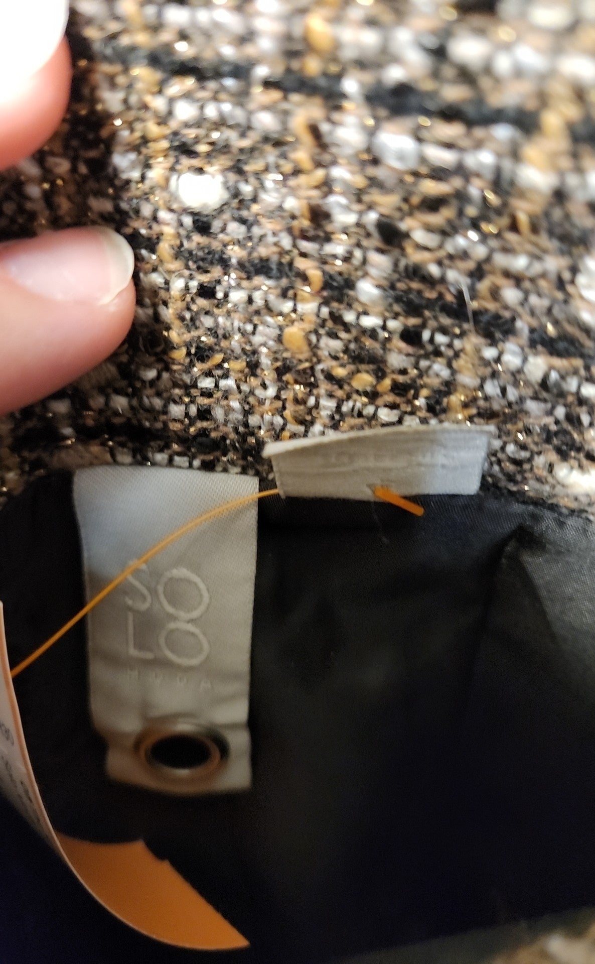 Solo Moda Women's Size 4 Brown Skirt